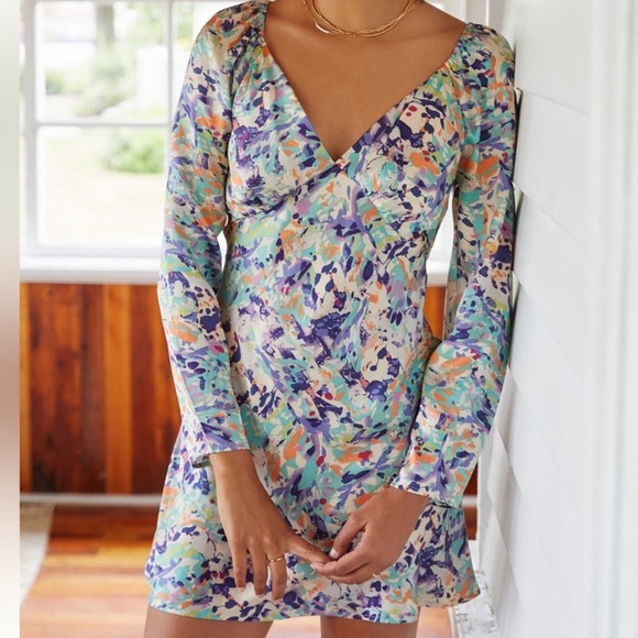 Anthropologie Silk Dress - Picture 1 of 5